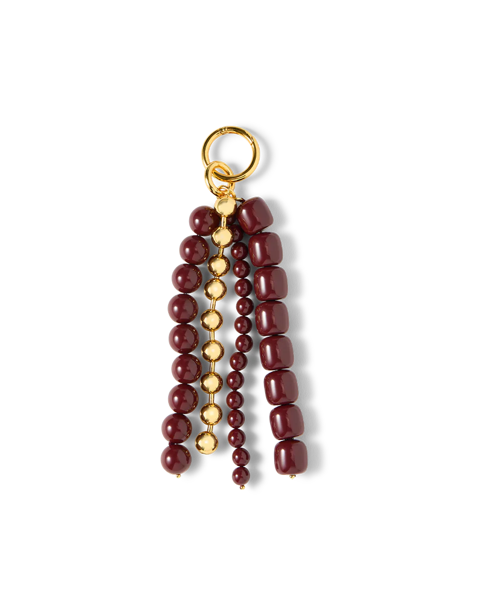 Triple Chain Bag Charm