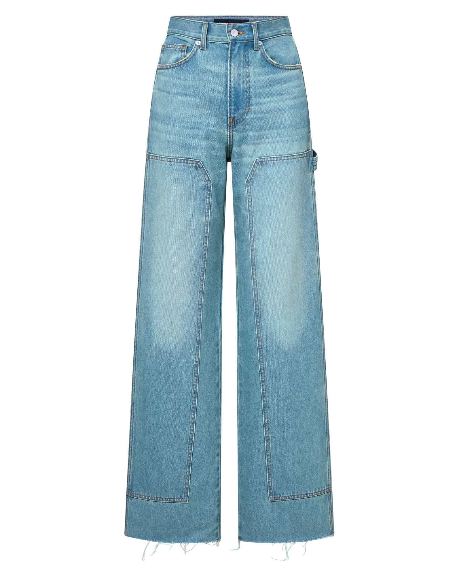 Taylor Wide-Leg Jean with Chaps