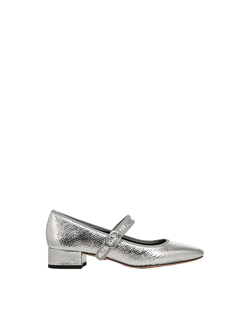 Cade Metallic Mary Jane Ballet Pump