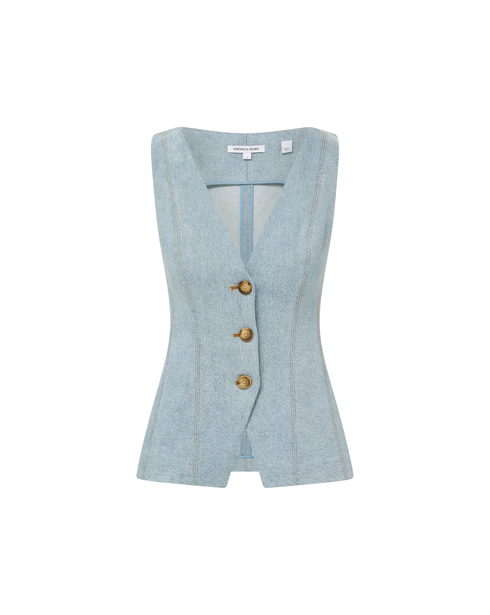 Avalina Denim Vest