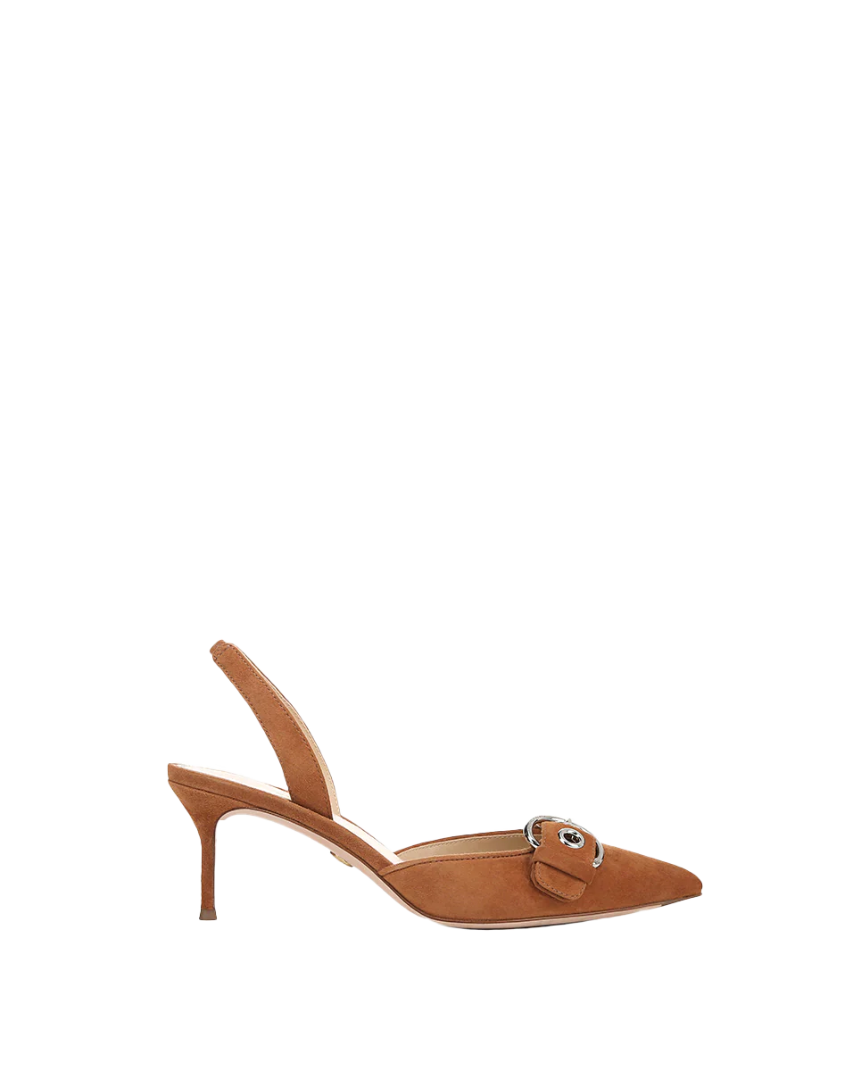 Roxy Suede Slingback Pump
