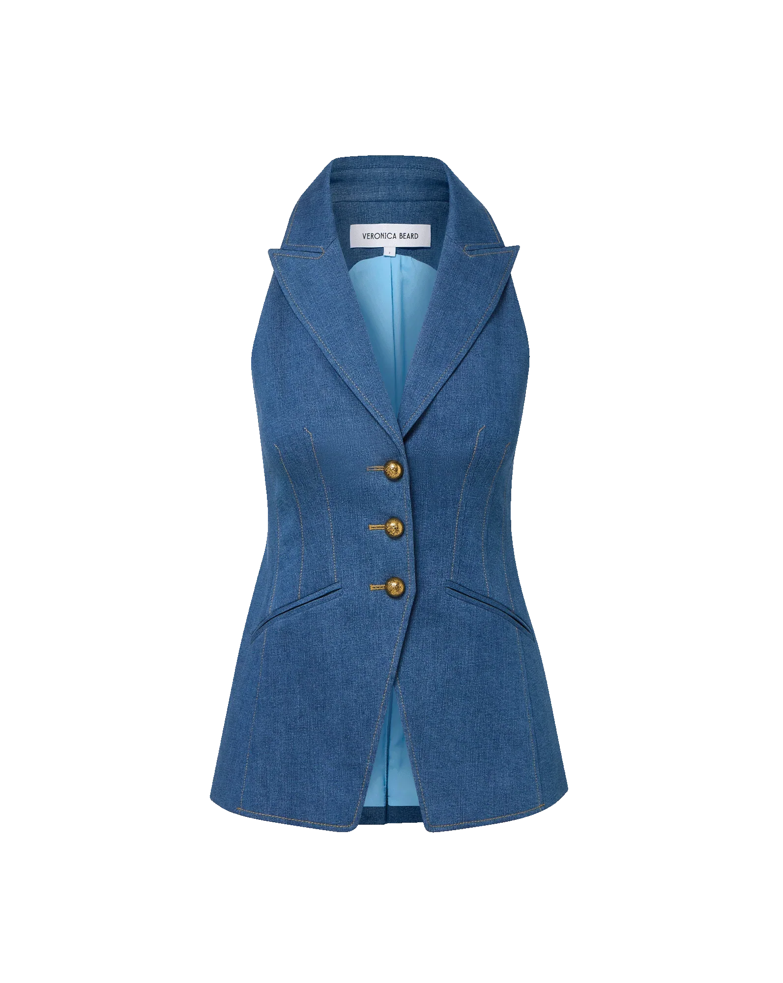 Costa Denim Vest