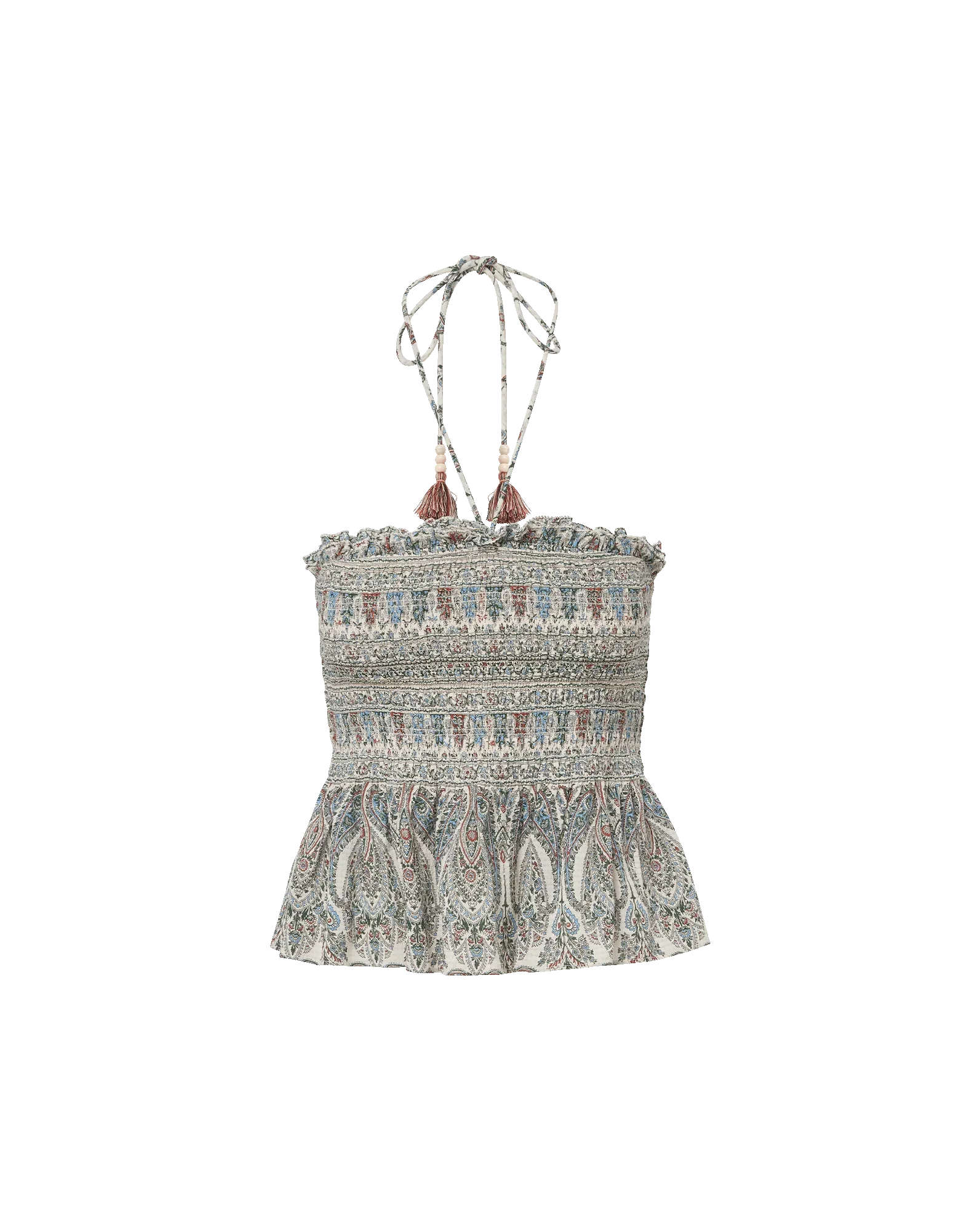 Damsey Smocked Halter Top