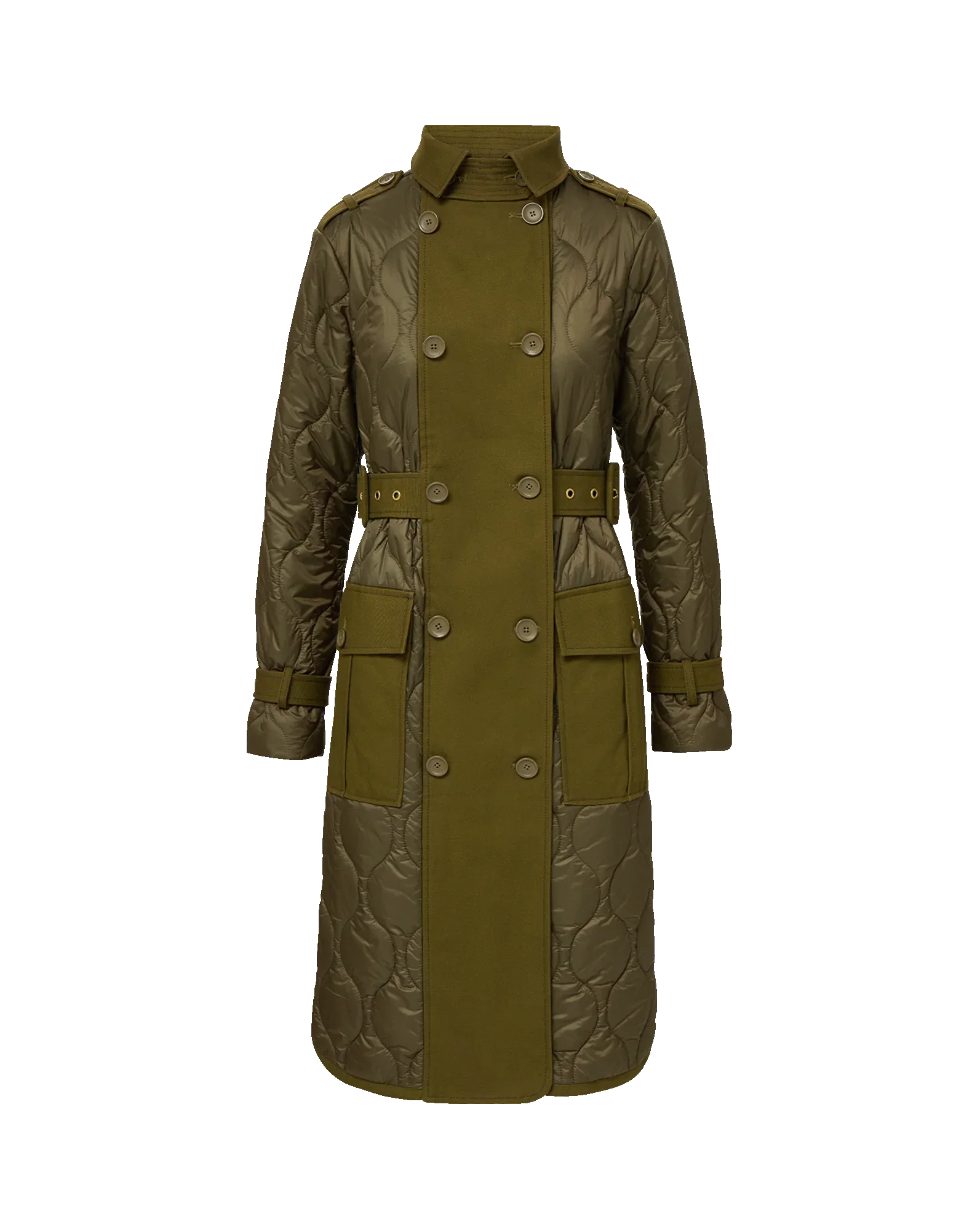 Newberry Puffer Trench Coat