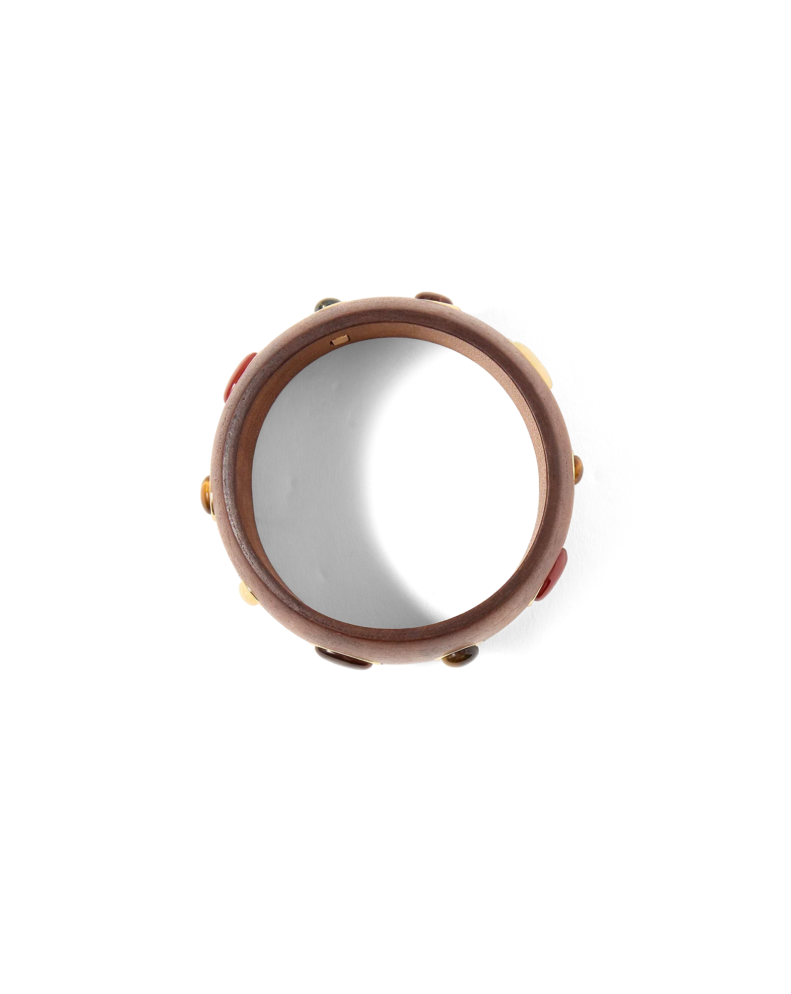 Wood Embellished Bangle
