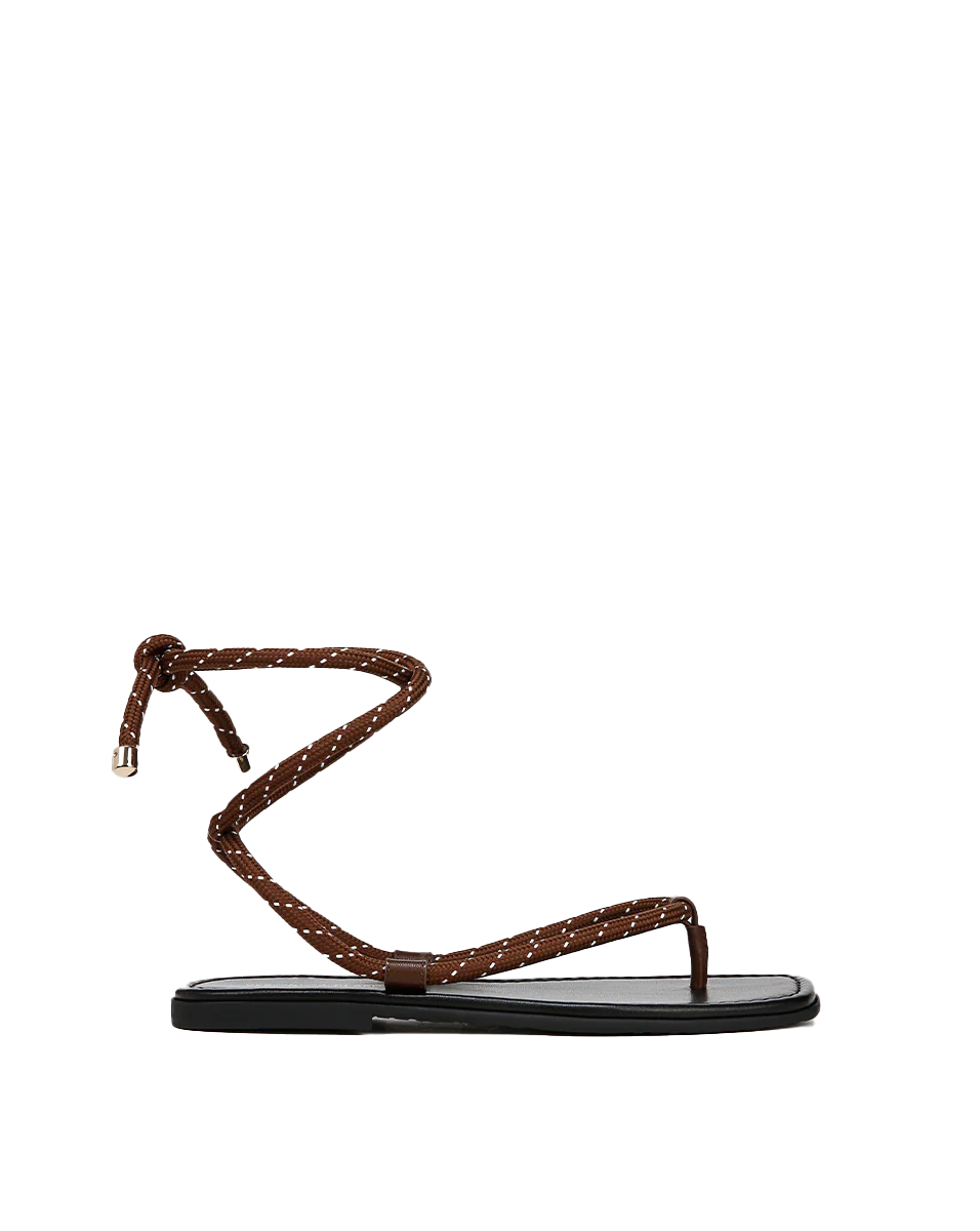 Carmina Cord Wrap Sandal