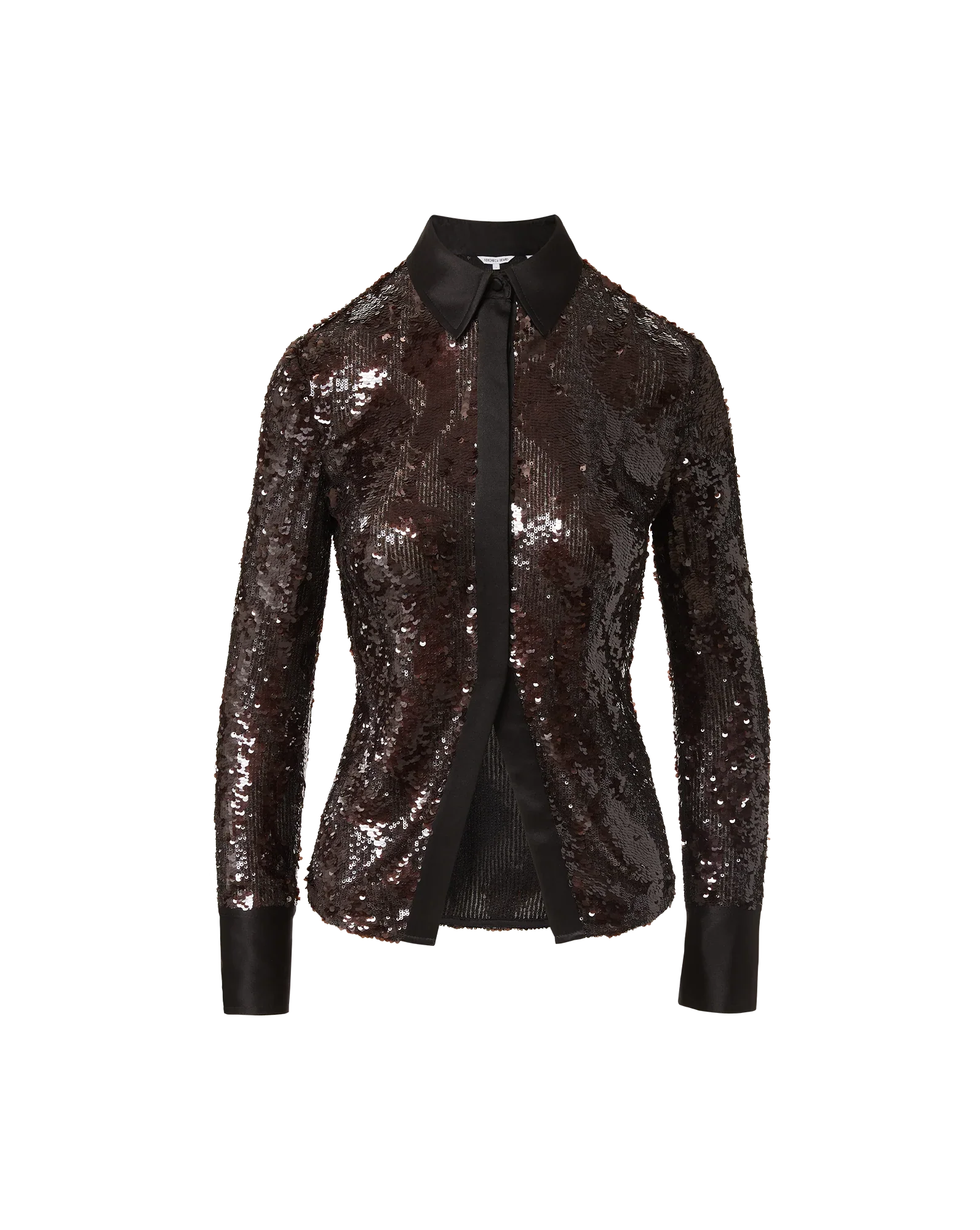 Matty Sequin Button-Down Shirt