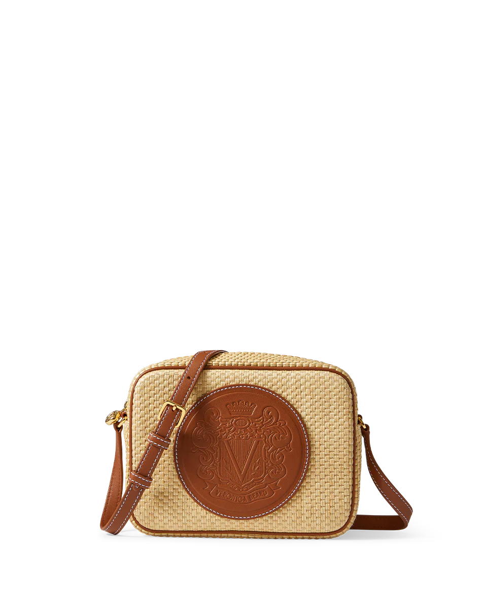 Raffia Click Crossbody