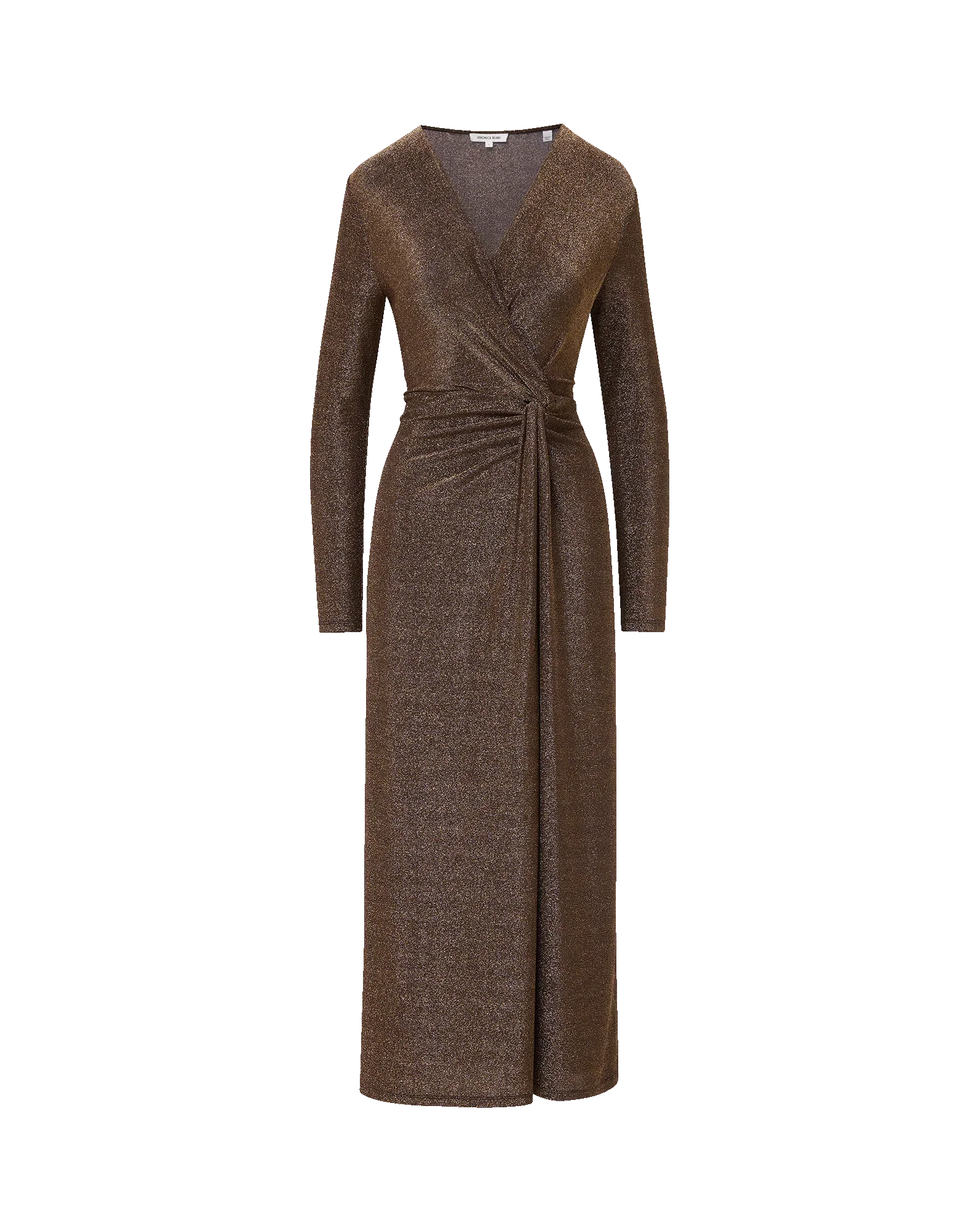 Neomie Metallic Midi Dress
