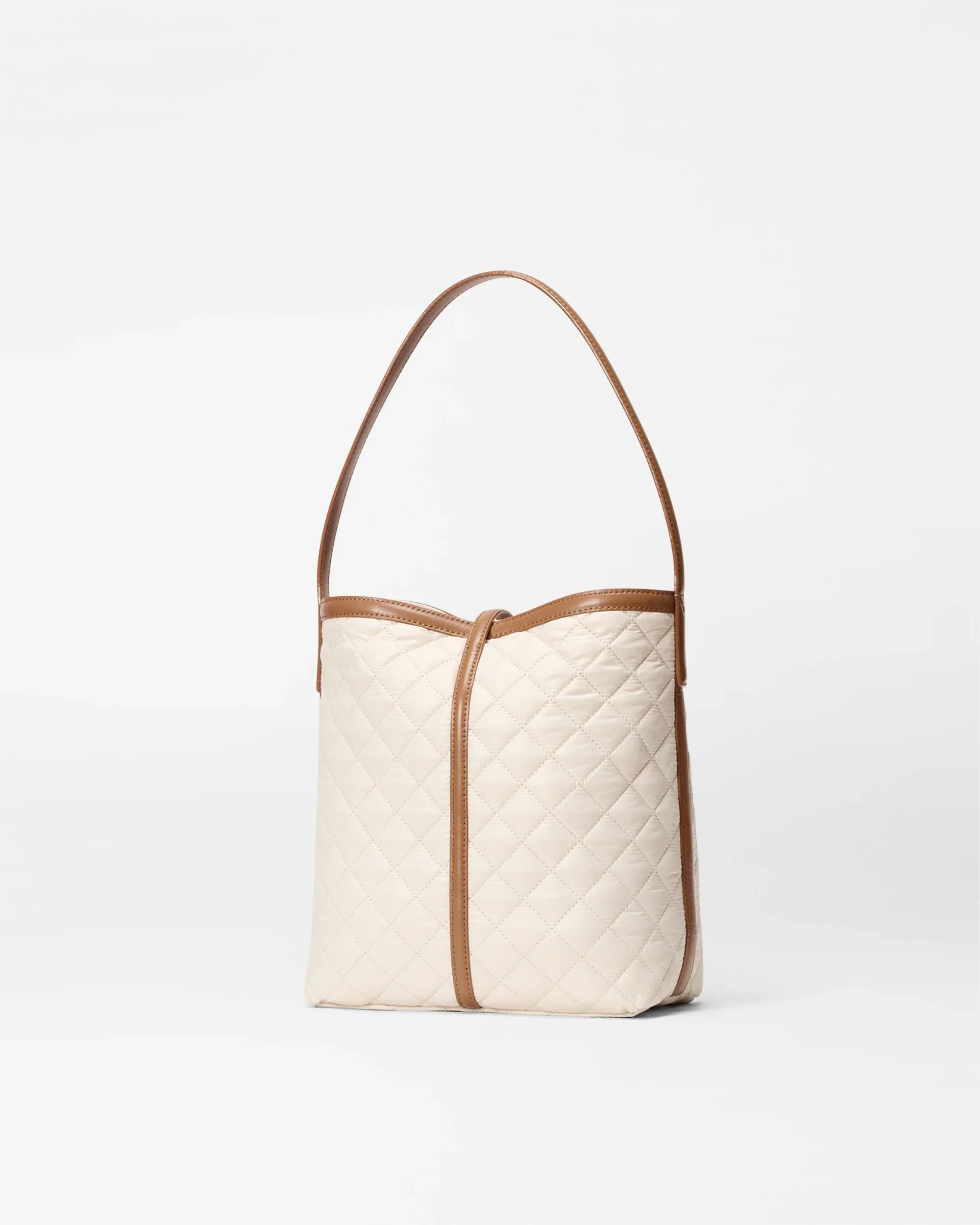 Sandshell with Brown Small Astor Hobo