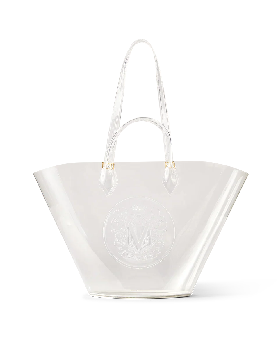 Large Crest Market Tote