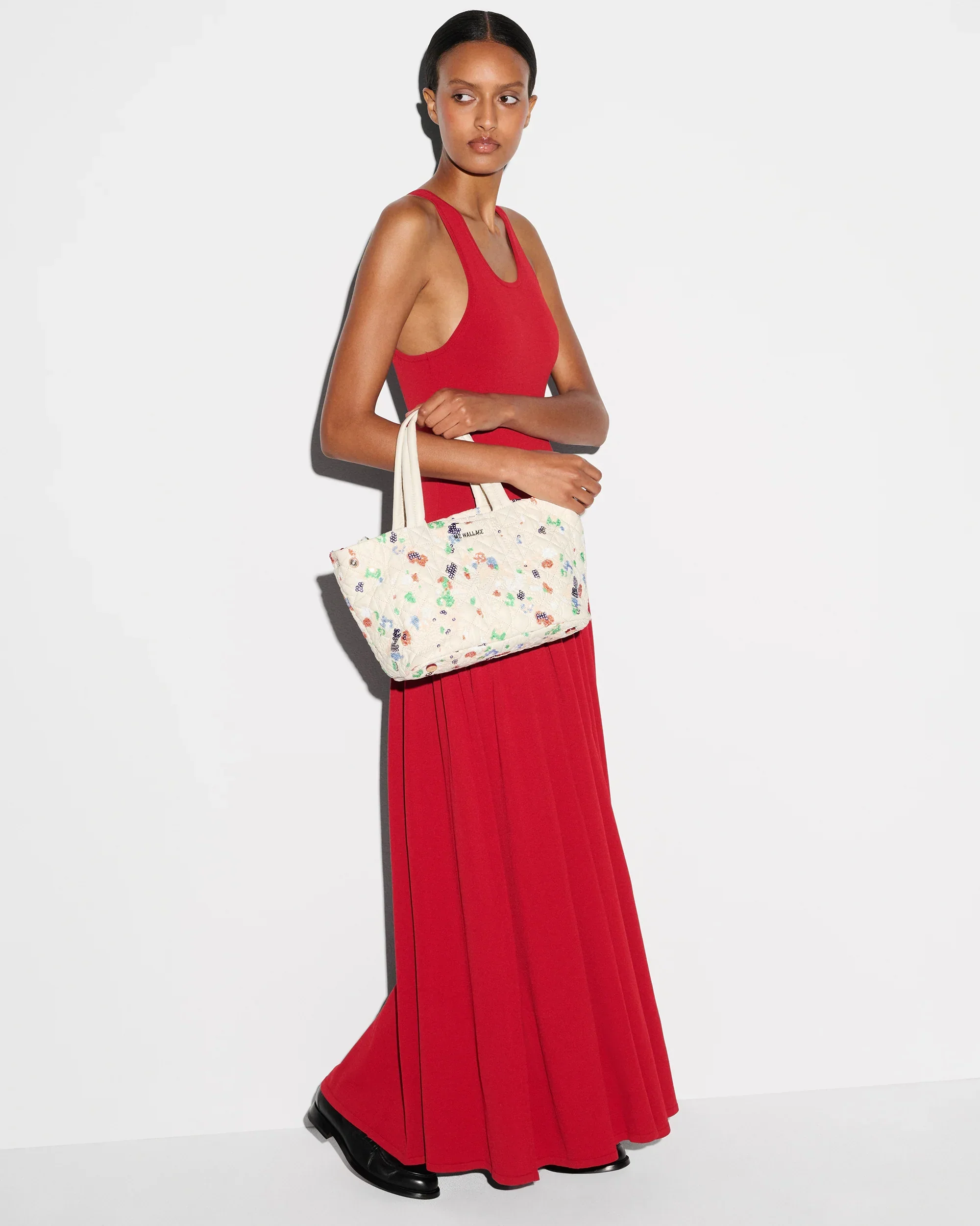 Eden Sequin Small Metro City Tote