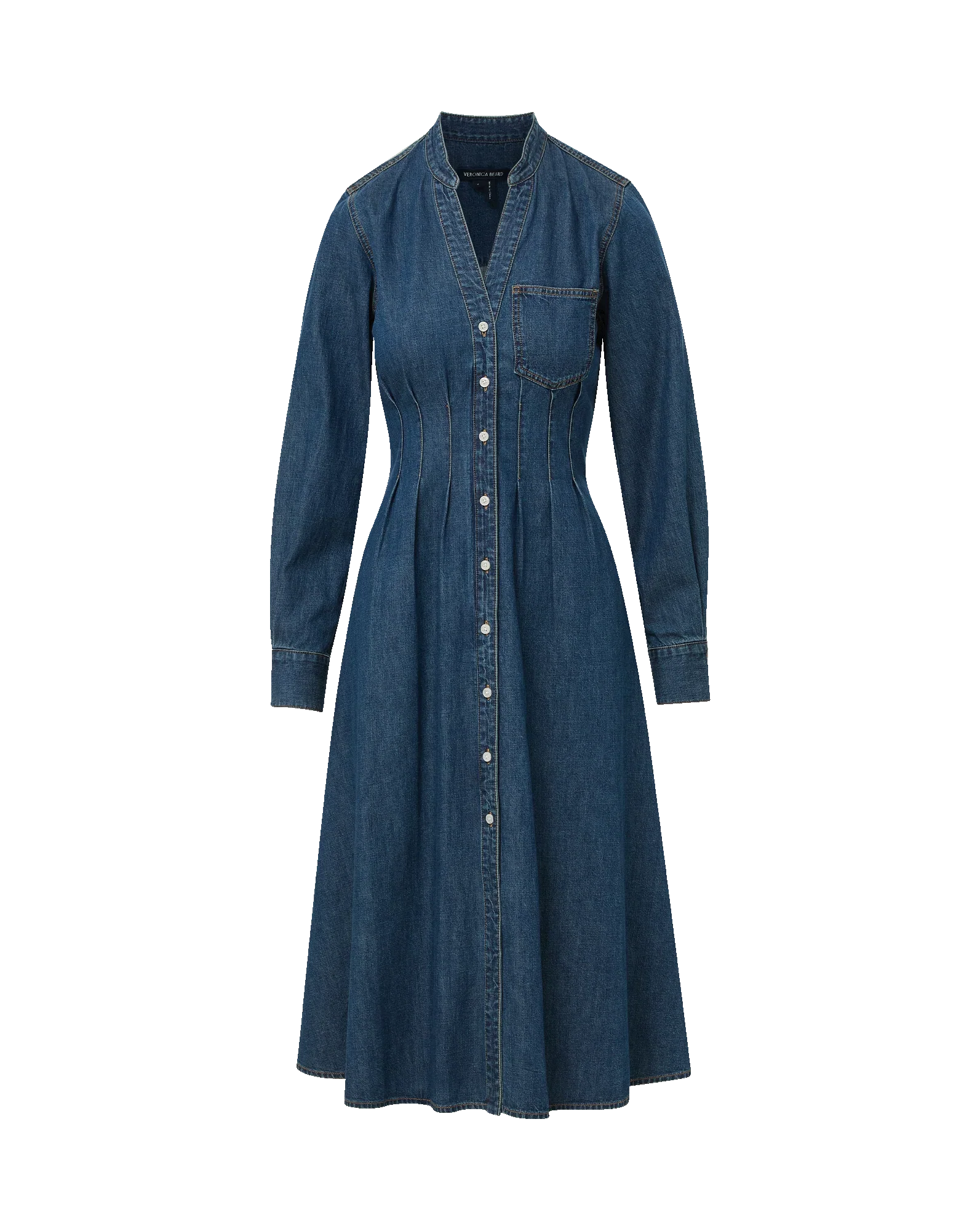 Arcadia Denim Shirtdress