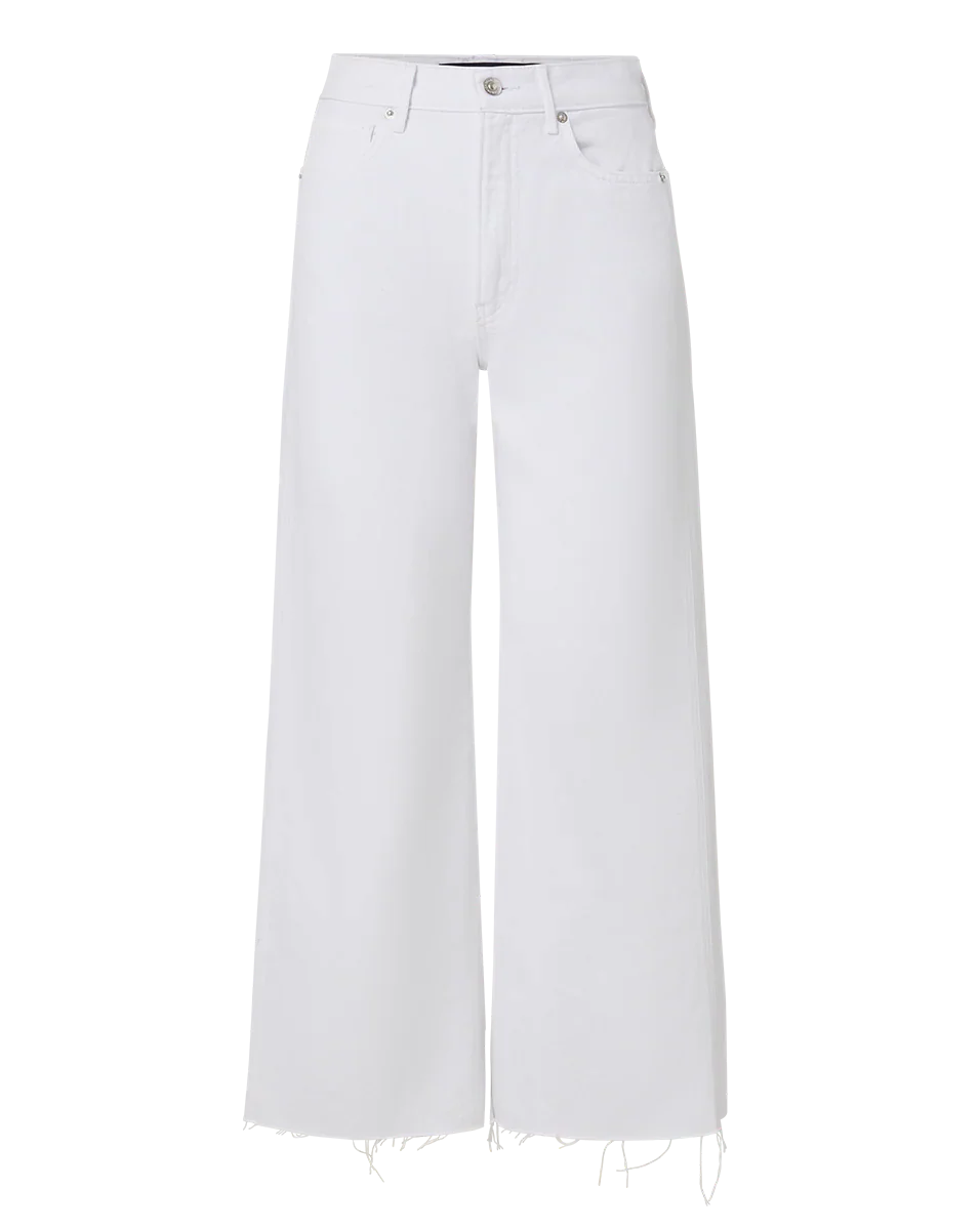 Taylor Cropped Wide-Leg Jean