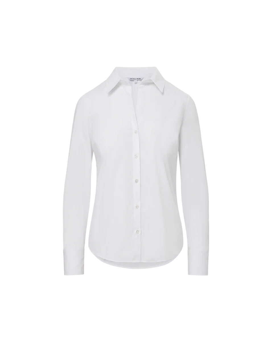 Amelia Cotton Button-Down Shirt