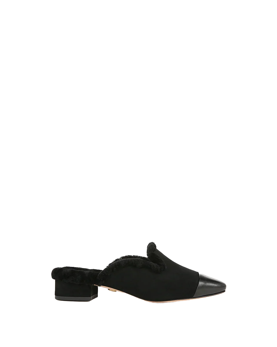 Cecile Shearling Mule