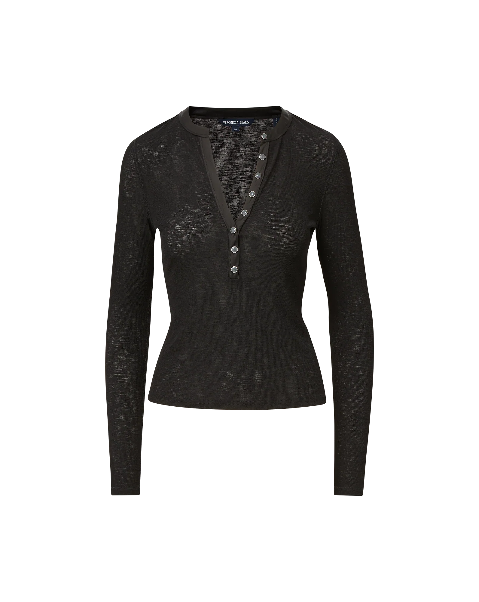 Drexler Ribbed Henley Top