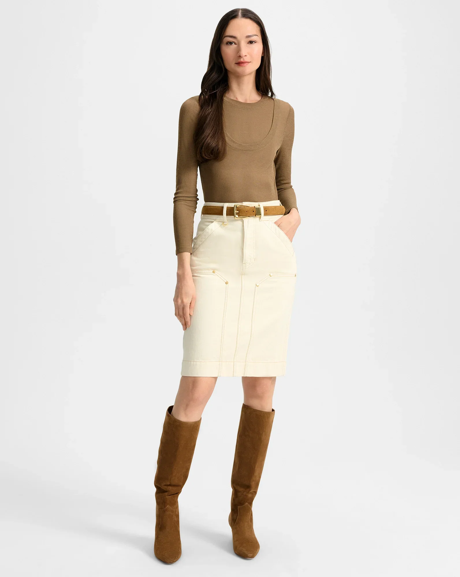 Kinna Tall Boot | Wide-Calf