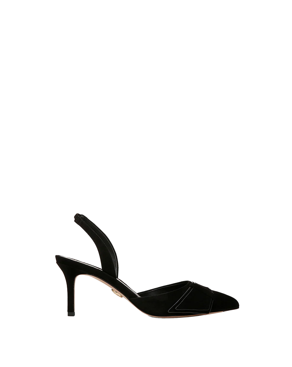 Lisbeth Suede Slingback Pump