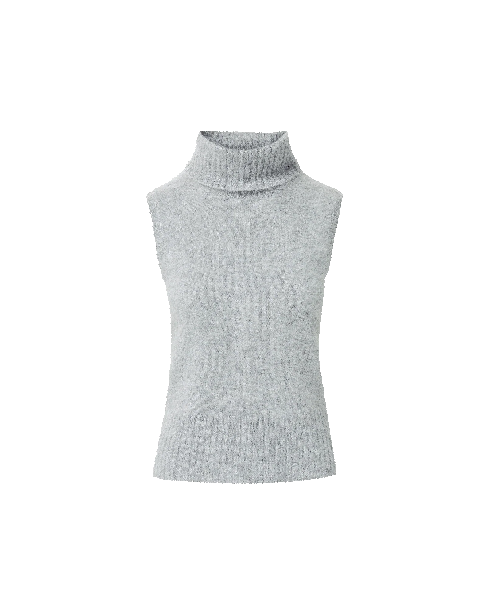 Mazzy Brushed Cashmere Sleeveless Sweater