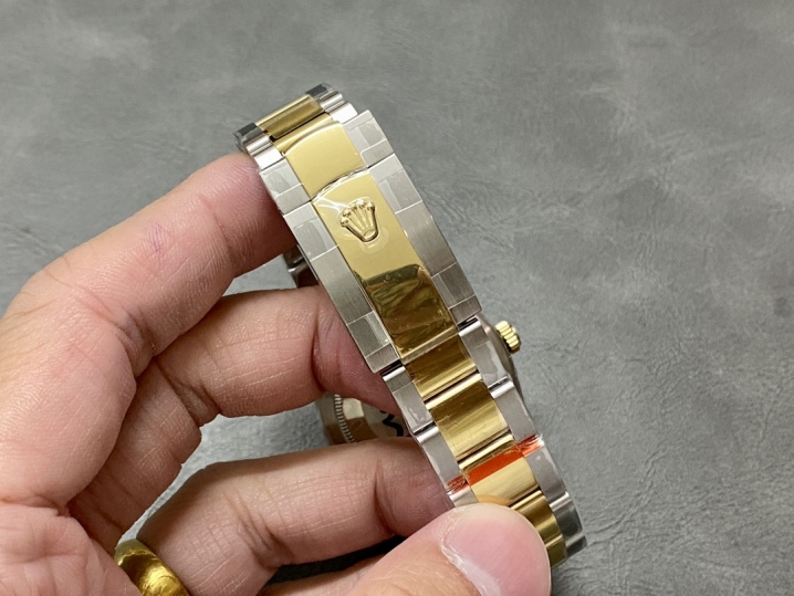 replica rolex Stainless Steel Strap