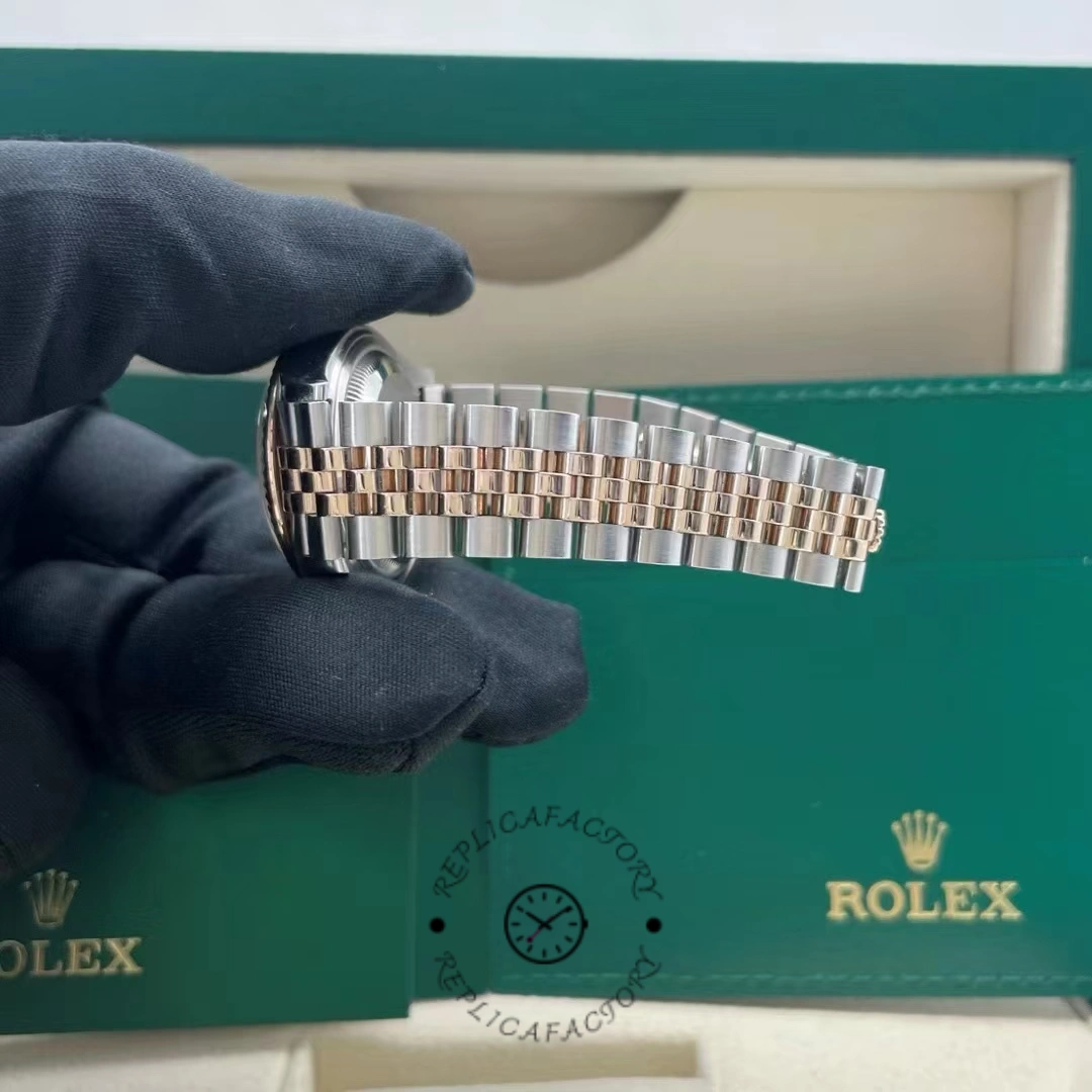 Rolex Datejust 28 Oystersteel and rose gold m279171 0015