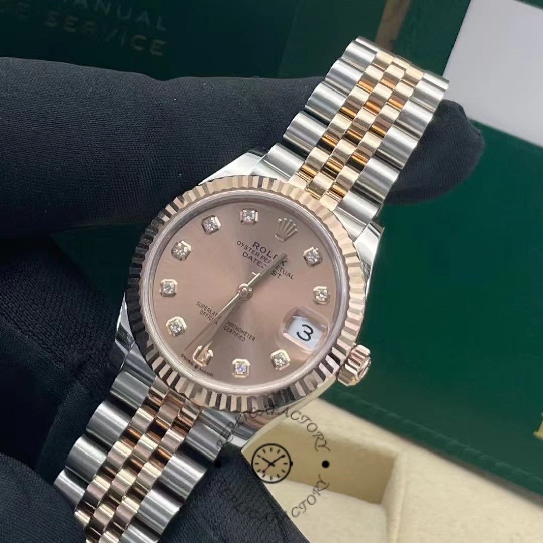 Rolex Datejust 31 Pink Diamond Dial M278271 0024