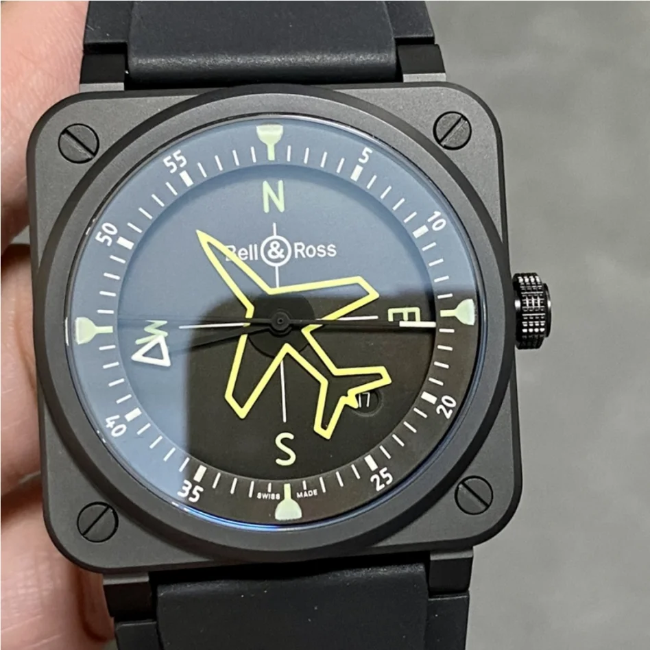 Bell & Ross BR 03 Gyrocompass Square Pilot