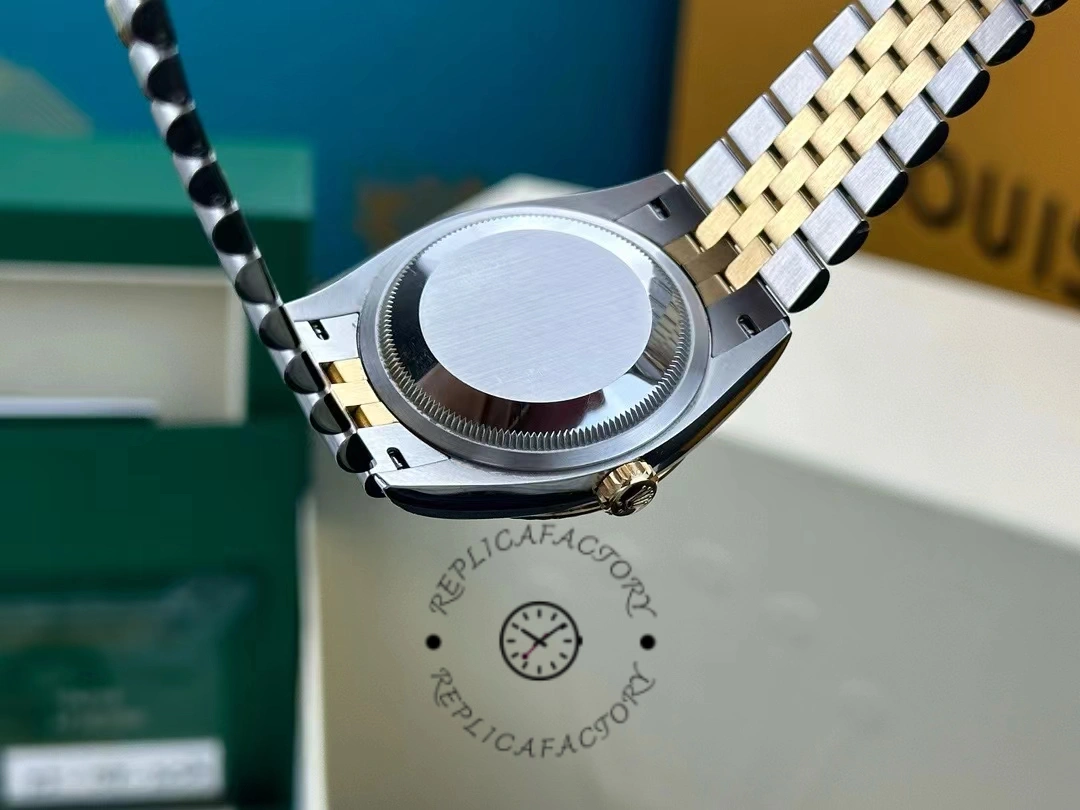 Rolex Datejust Bicolor Steel Yellow Gold Fluted Bezel m126233 0035