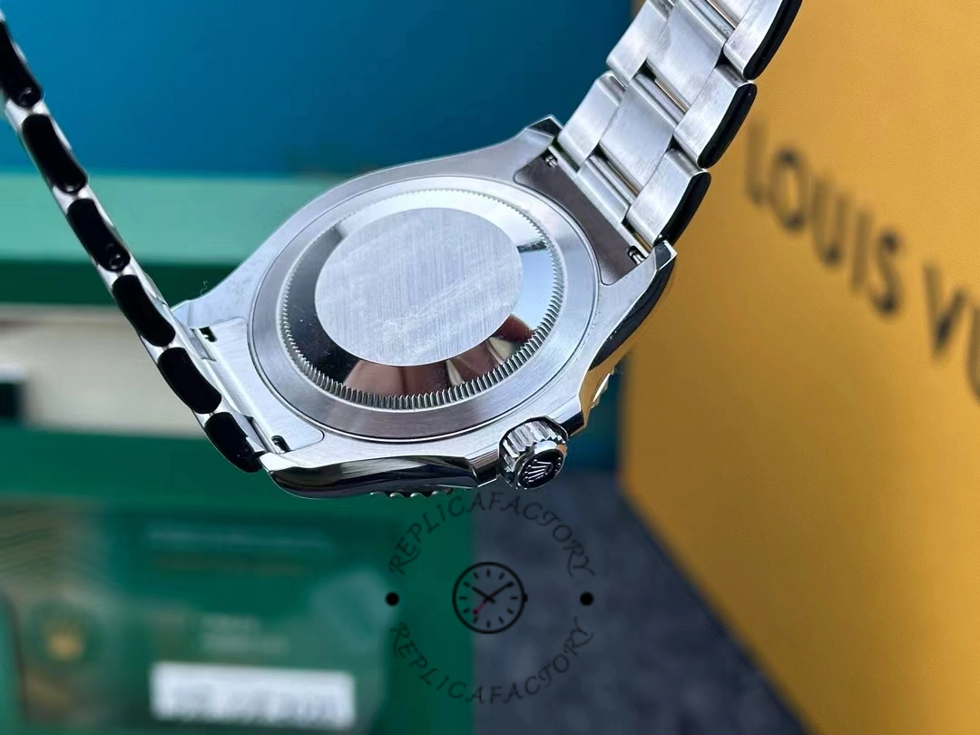 Rolex Yacht-Master 126622 caseback, stainless steel, brushed finish