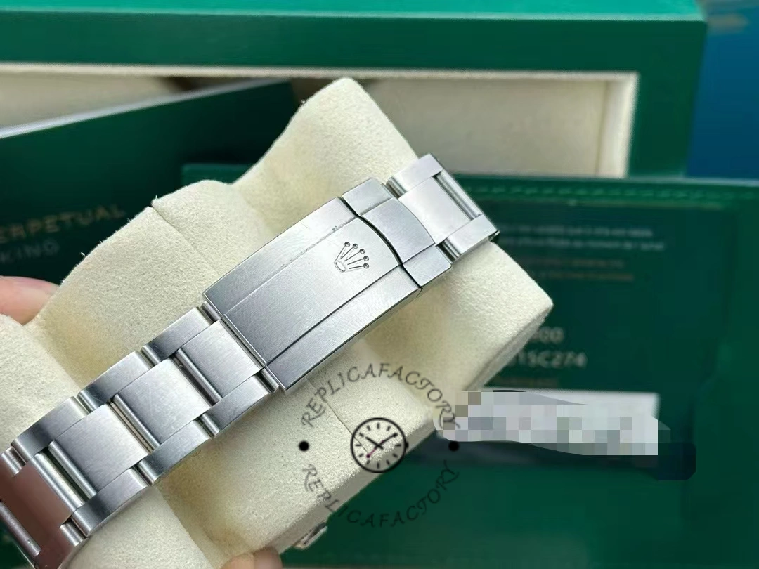 Rolex Air-King stainless steel with black Arabic dial 116900